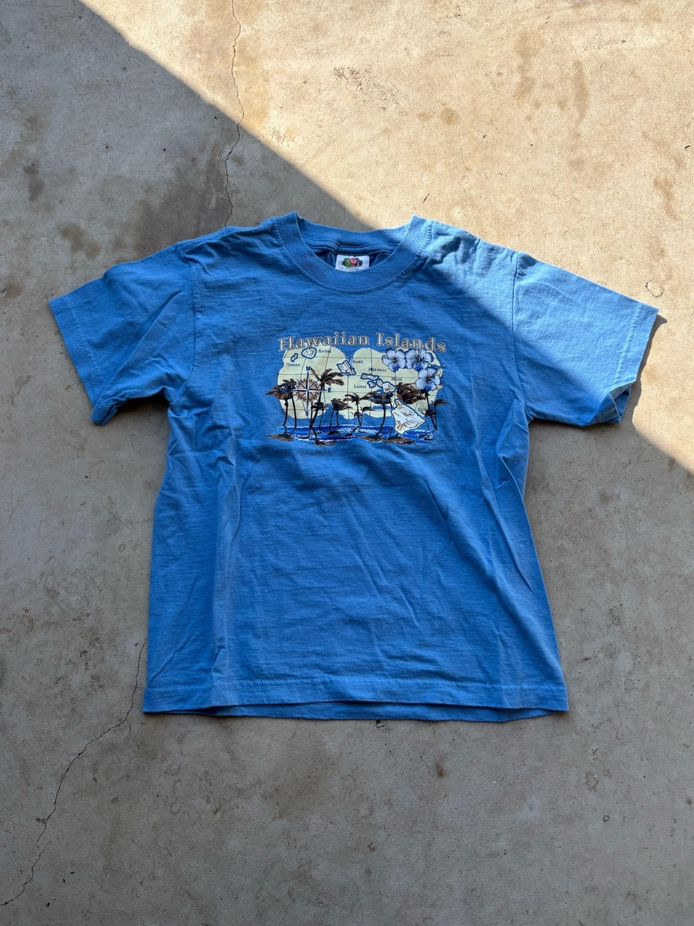 90s Fruit of the Loom Hawaiian Islands kids